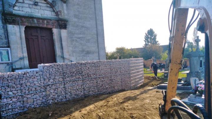 Mur de soutènement Territoire de Belfort